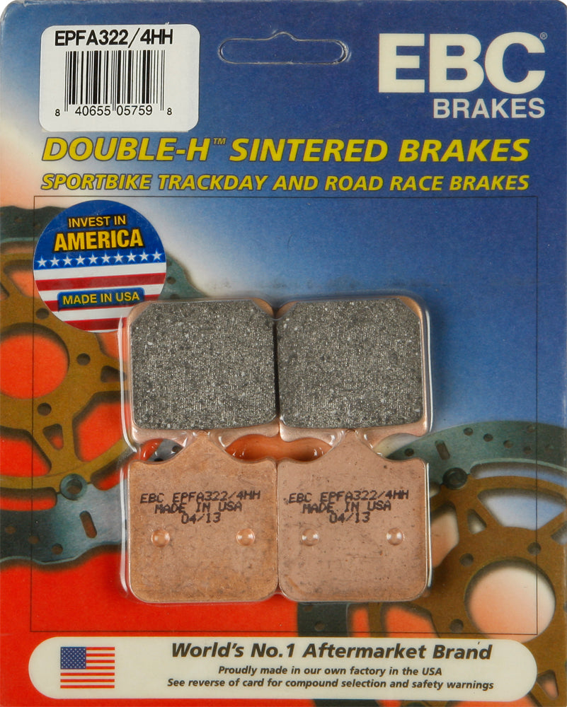 Extreme Pro Brake Pads - 15-322/4EP - EBC Motorcycle Brakes