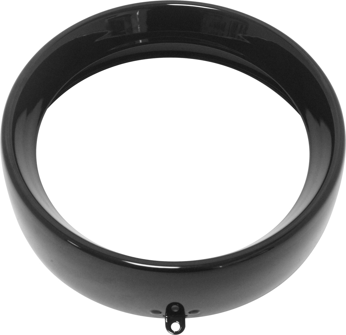 Frenched Headlight Trim Ring Black 7 Tab Style - 820-0327 - HardDrive