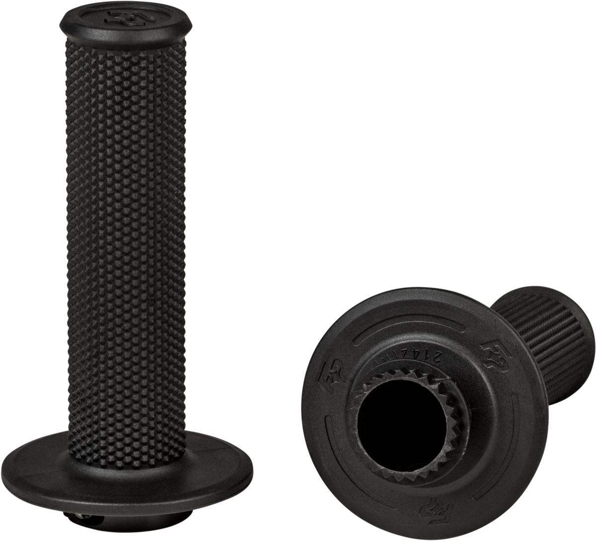 Control Mx Lock-On Grips Black - No Waffle - 24-0200 - Fire Power