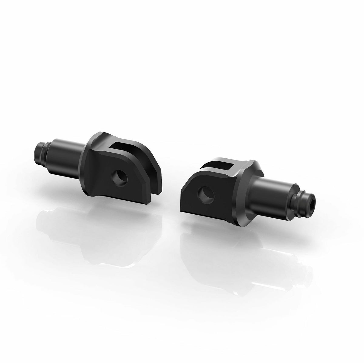 Footpeg Mount Kit Rider Black Pr - 58-PE760B - RIZOMA