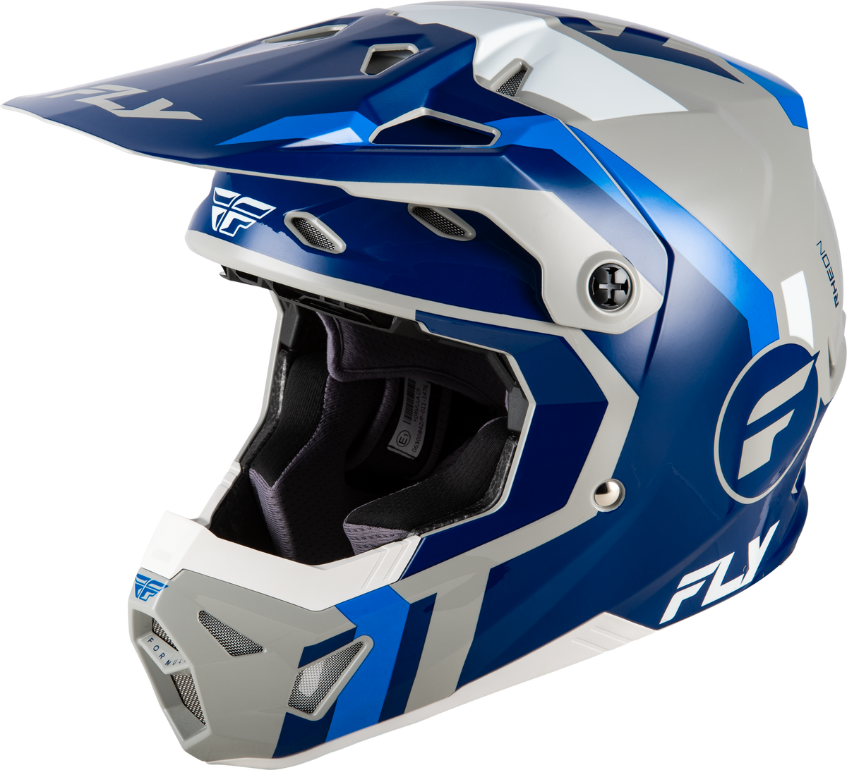 Formula Cp Seal Helmet Navy/Blue/Grey 2x - 73-00422X - Fly Racing