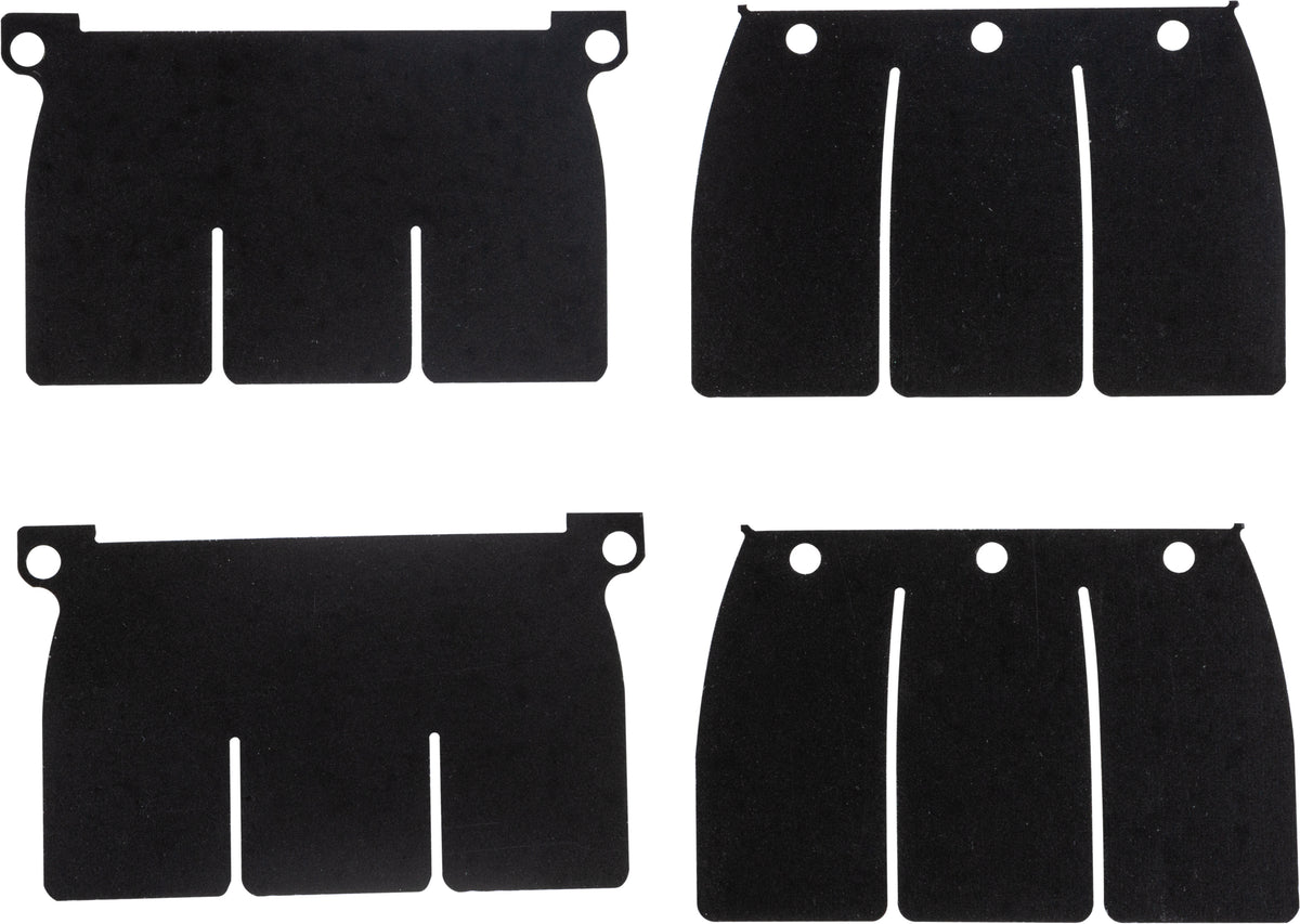 Delta System Replacement Petals Black - 59-6816 - Moto Tassinari