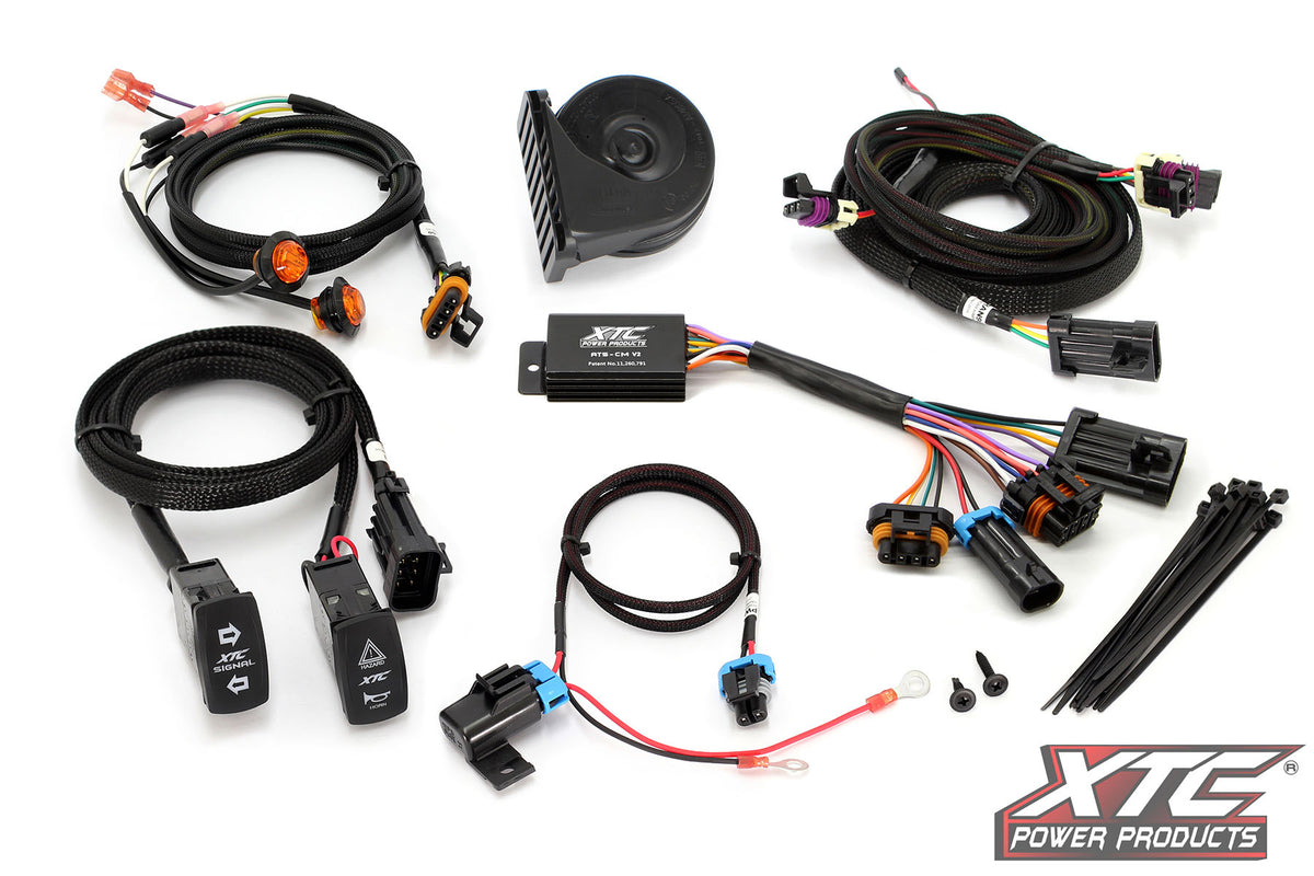 Auto Turn Signal Kit W/ Horn And Front Drl Lights Can - 630-1413 - XTC POWER PRODUCTS