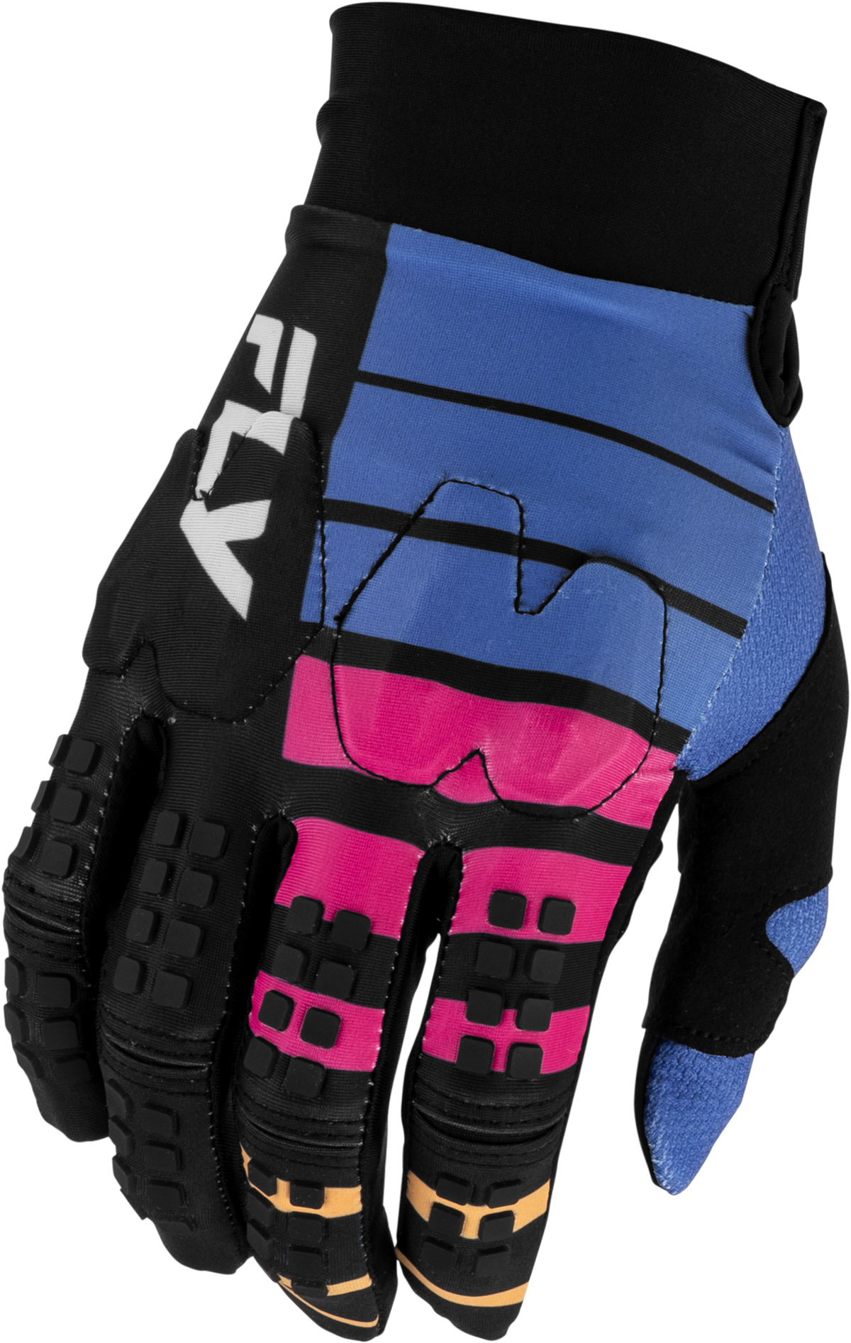 Evolution  Dst Bolt Gloves Black/Blue/Multi Xs - 380-113XS - Fly Racing