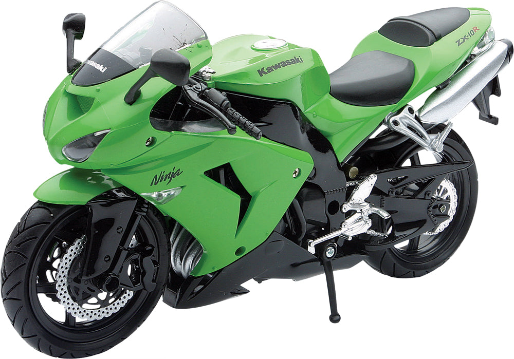 Replica 1:12 Super Sport Bike 06 Kawasaki Zx10r Green - 959-0005 - New Ray Toys