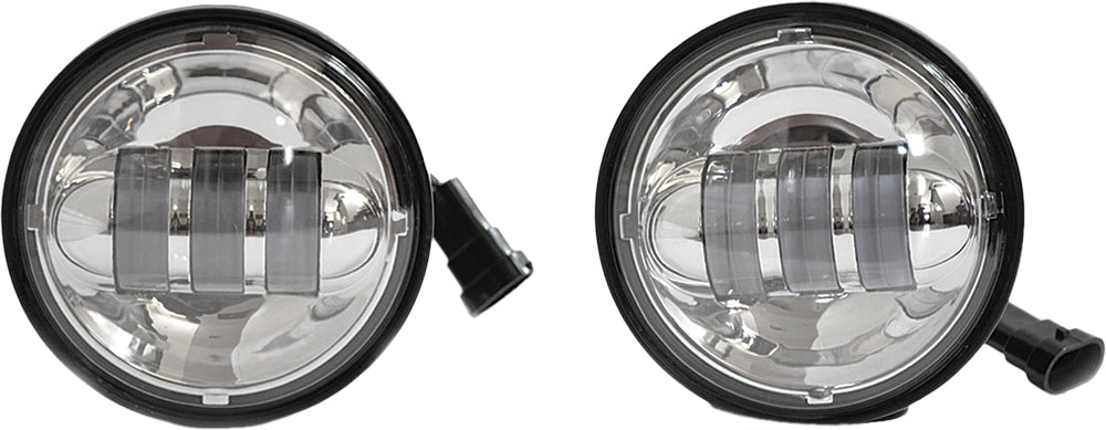 4.5" Led Passing Lamps Chrome High Definition - 226-0018 - Pathfinder