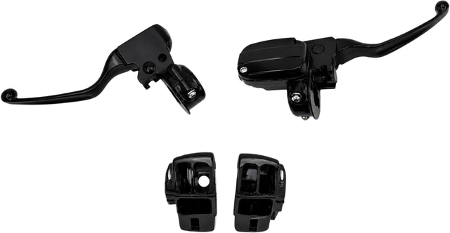 Handlebar Control Kit Blk Cable Clutch `08-13 Flh/T - 820-55014 - HardDrive