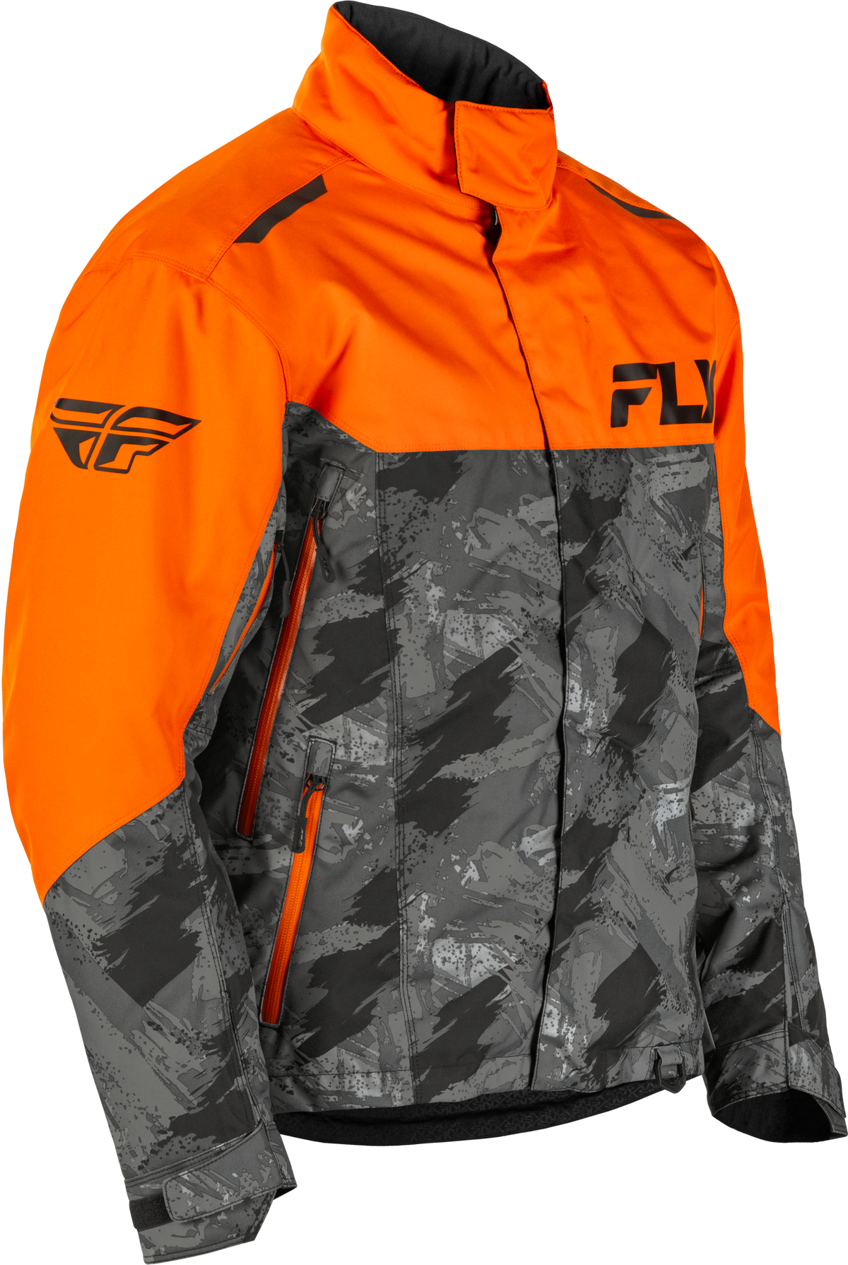 Snx Pro Jacket Orange/Black Lg - 470-5408L - Fly Racing