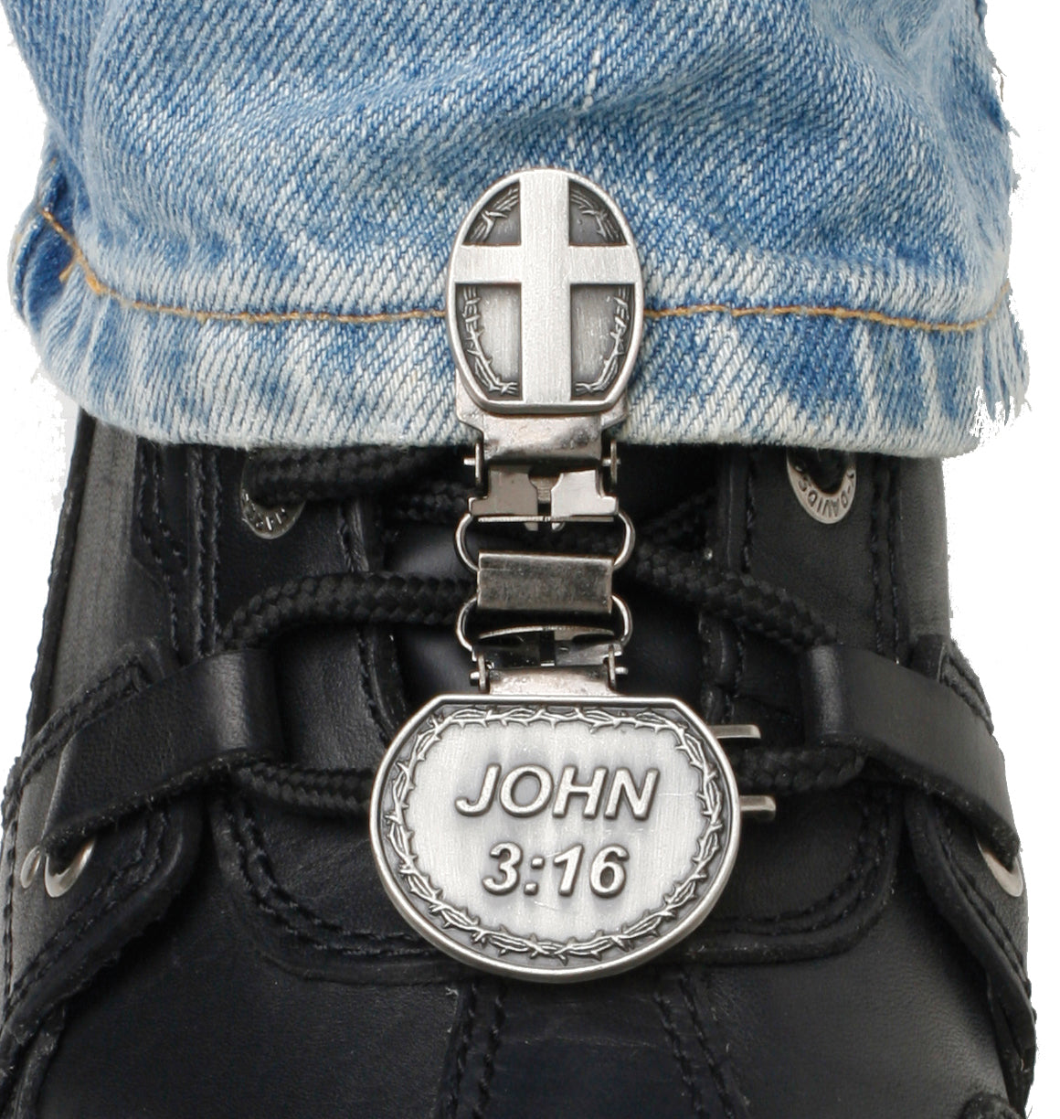 Clips For Laced Boots John 3:16 - 26-7015 - Ryder Clips