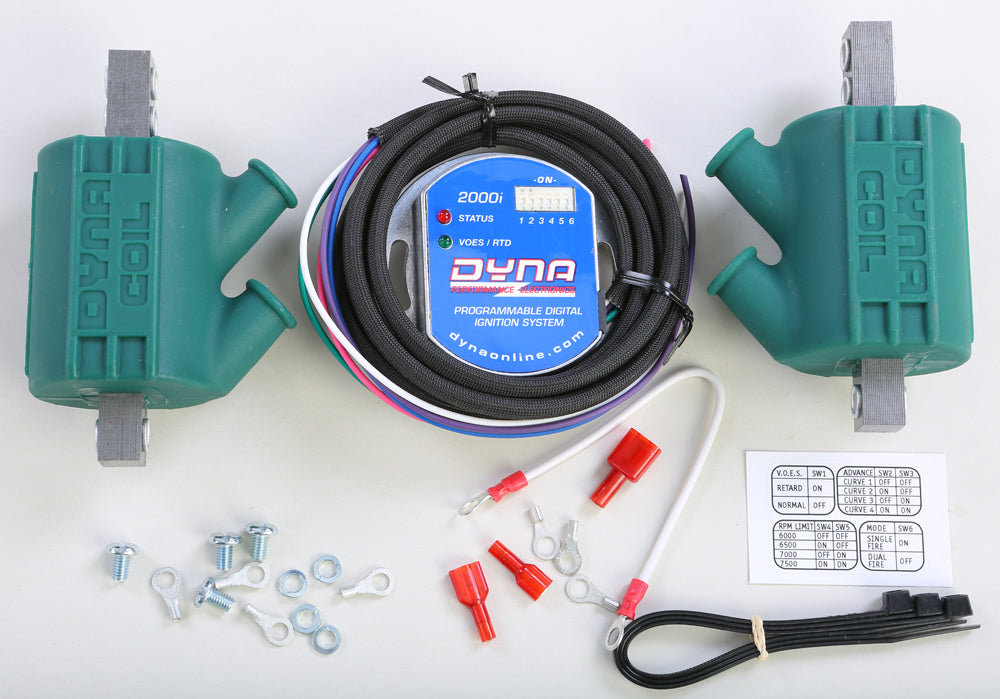 Dyna 2000i Carb Dual Plug / Single Fire Kit - 133-3016 - Dynatek