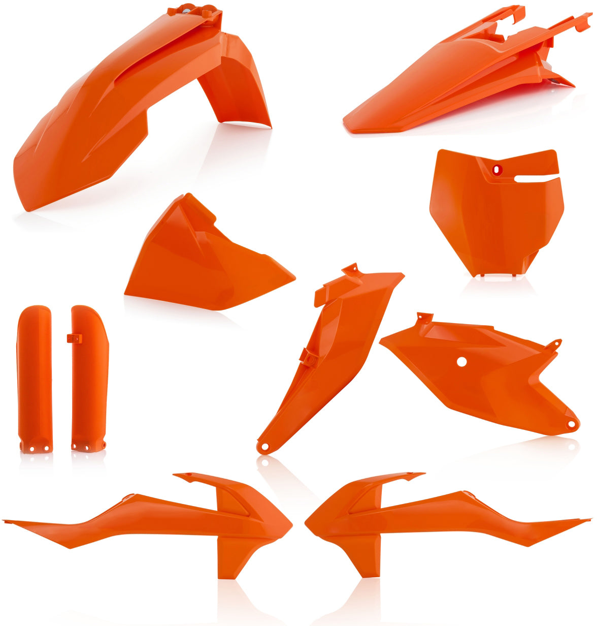 Full Plastic Kit Orange - 26860-25226 - Acerbis