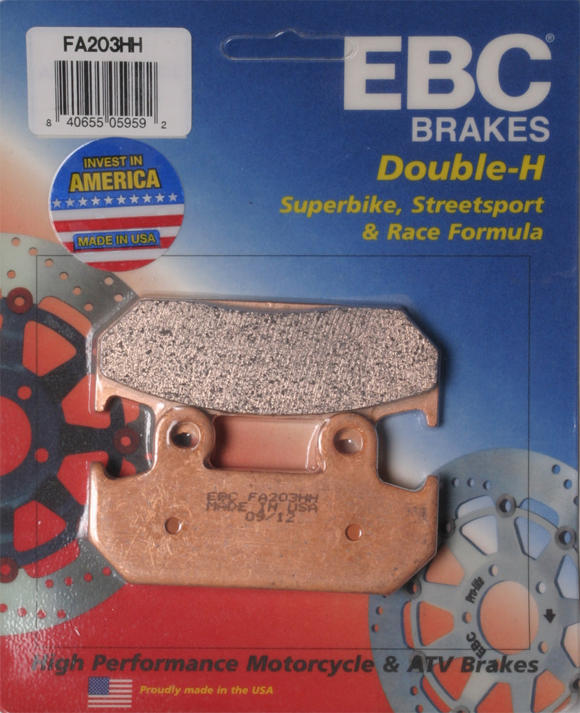 Brake Pads - 15-203H - EBC Motorcycle Brakes