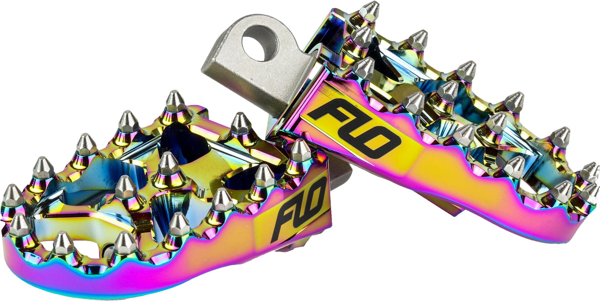Moto Style Footpeg Set Jet Fuel 2"X3.125" - 122-8083 - Flo Motorsports