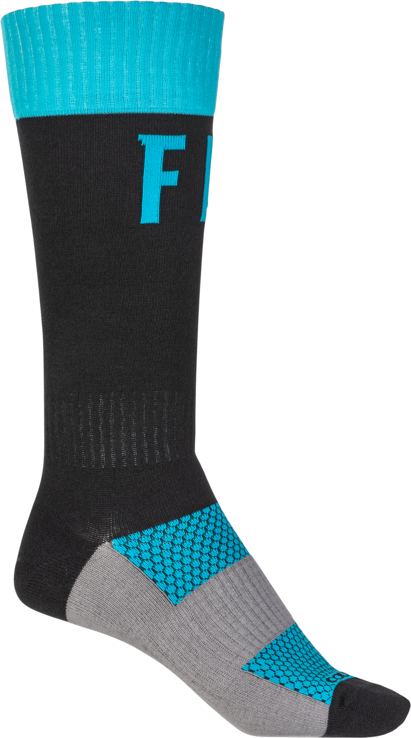 Mx Pro Socks Blue/Black Lg/Xl - 350-0531L - Fly Racing