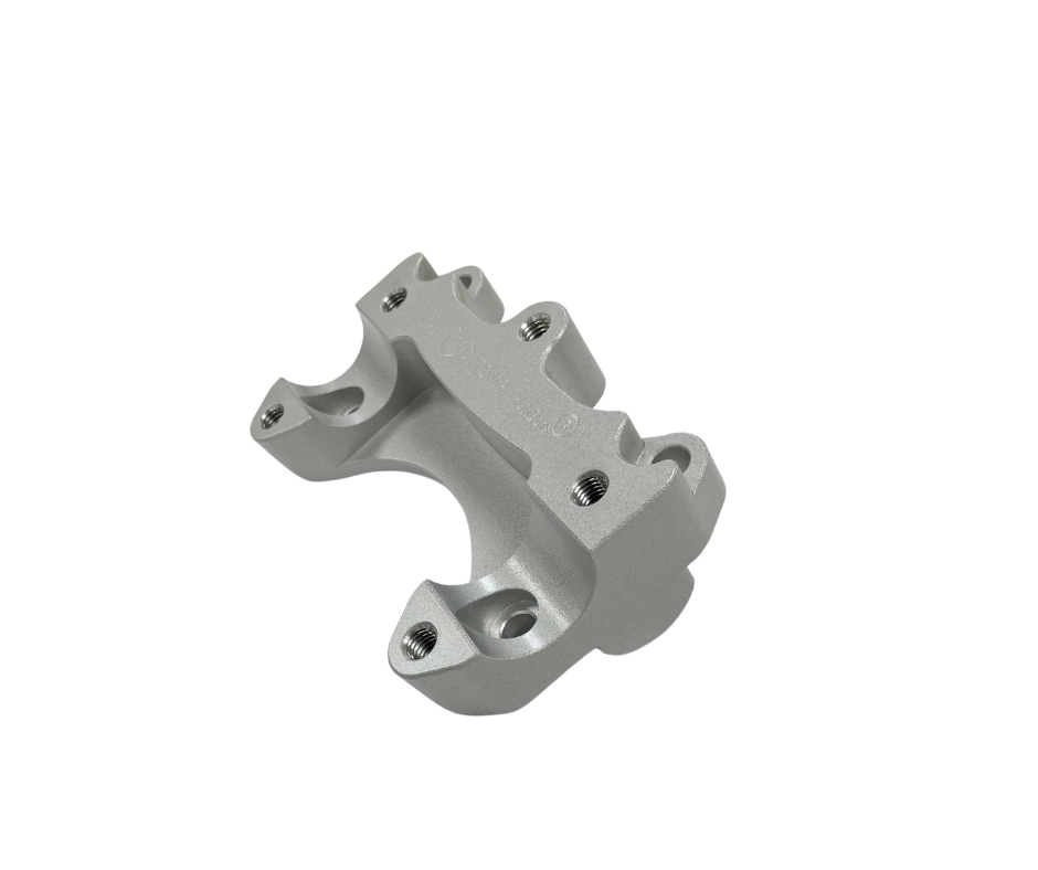 Handlebar Risers Silver Tri - 281-0525 - HeliBars