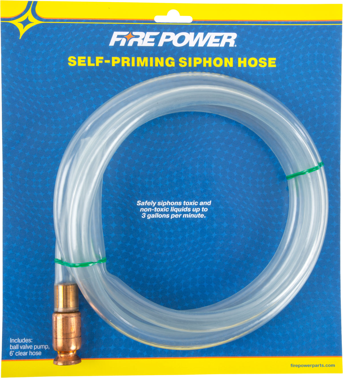Self Priming Siphon Hose 6' - 12-1201 - Fire Power