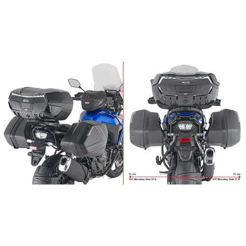 Side Case Hardware Monokey V35/V37 Suz - 270-6695 - GIVI