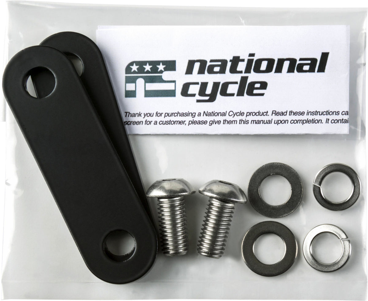 Footrest Mount/Pr Black 76mm Comfort Bar Gl1800 - 562-30752B - National Cycle