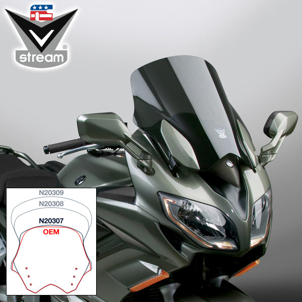 Vstream Sport Windscreen Dark Tint - 562-5024D - National Cycle