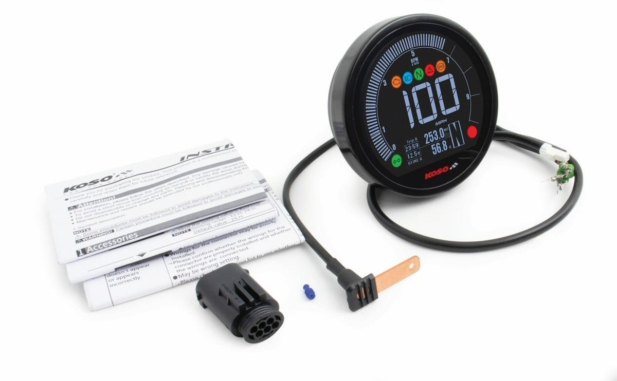 Dl-04 Speedo Black Bmw - 27-5919 - Koso North America