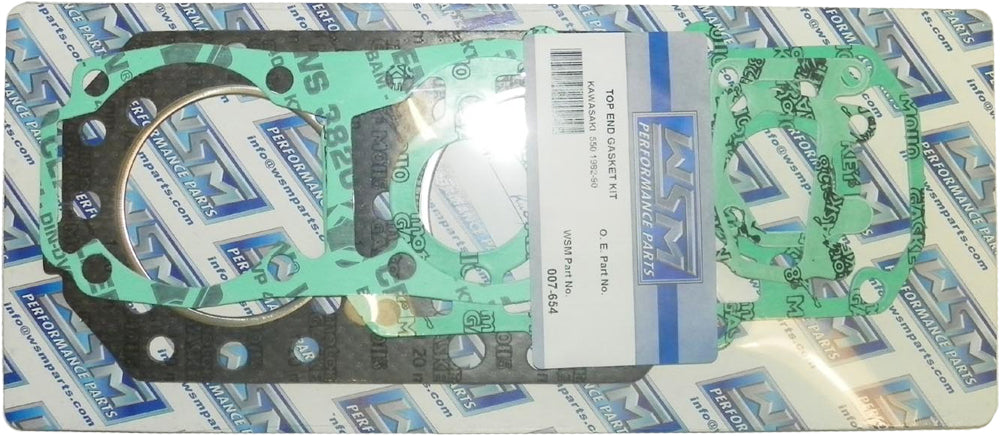 Top End Gasket Kit Kaw Kaw 550 82-90 - 687-65400 - WSM Performance Parts