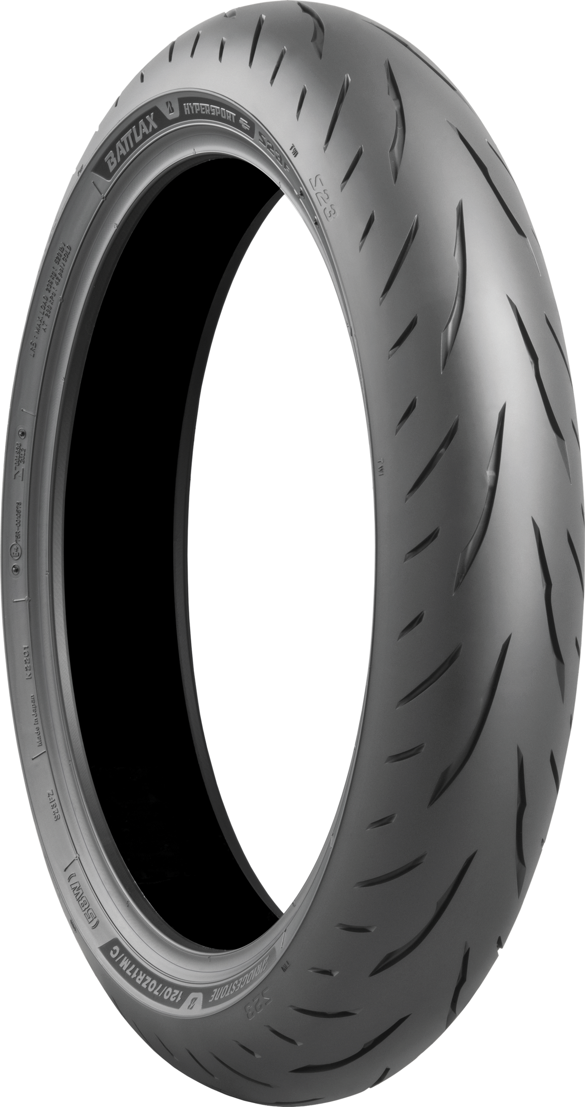 Tire Battlax Hypersport S23 Fr 120/70zr17 58w Radial Tl - 874-1130 - Bridgestone