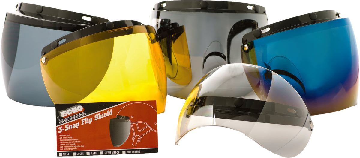 3-Snap Flip Shield Amber - 27-10903 - ECHO