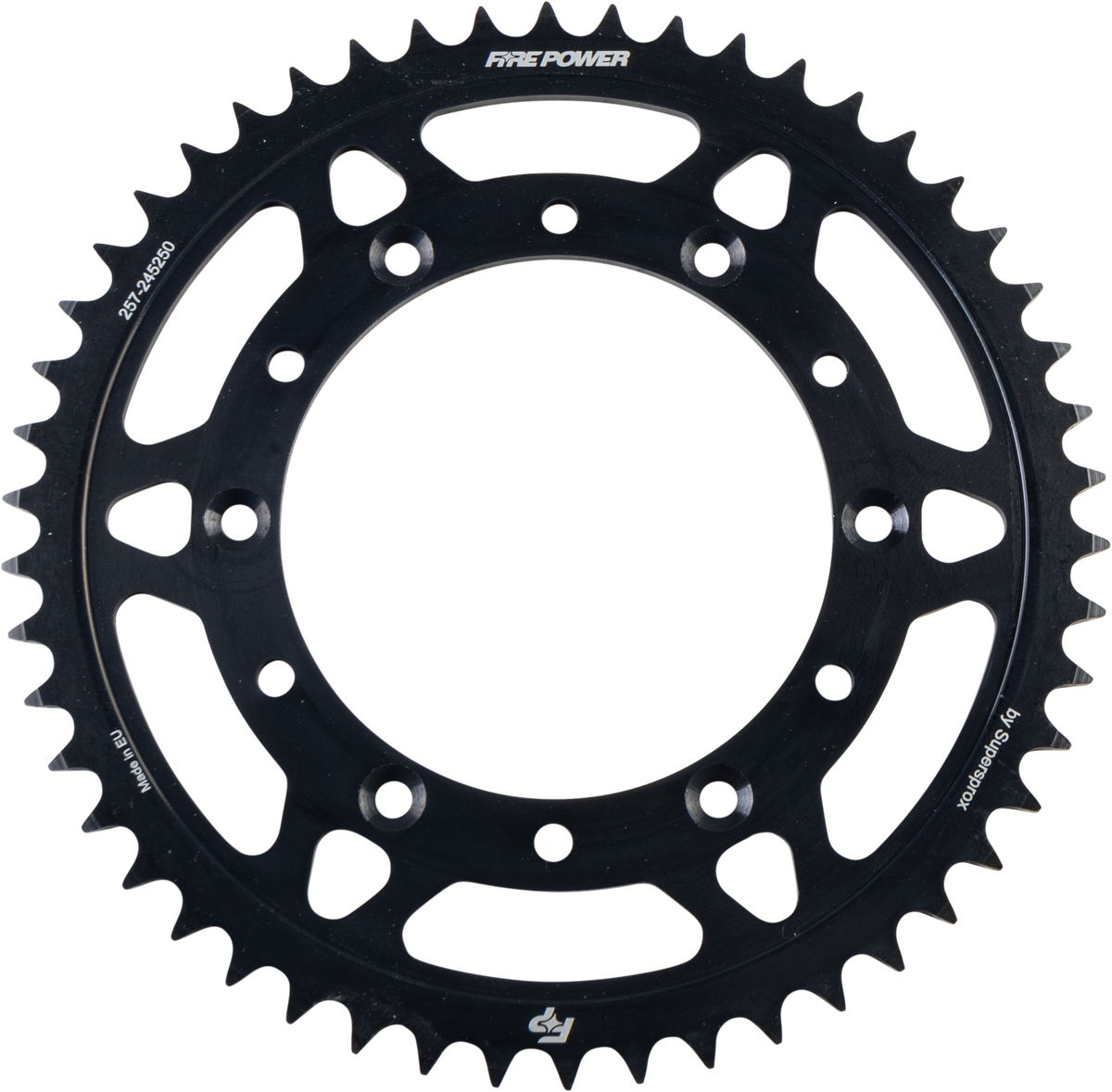 Rear Sprocket Steel 50t Blk - 257-245250 - Fire Power