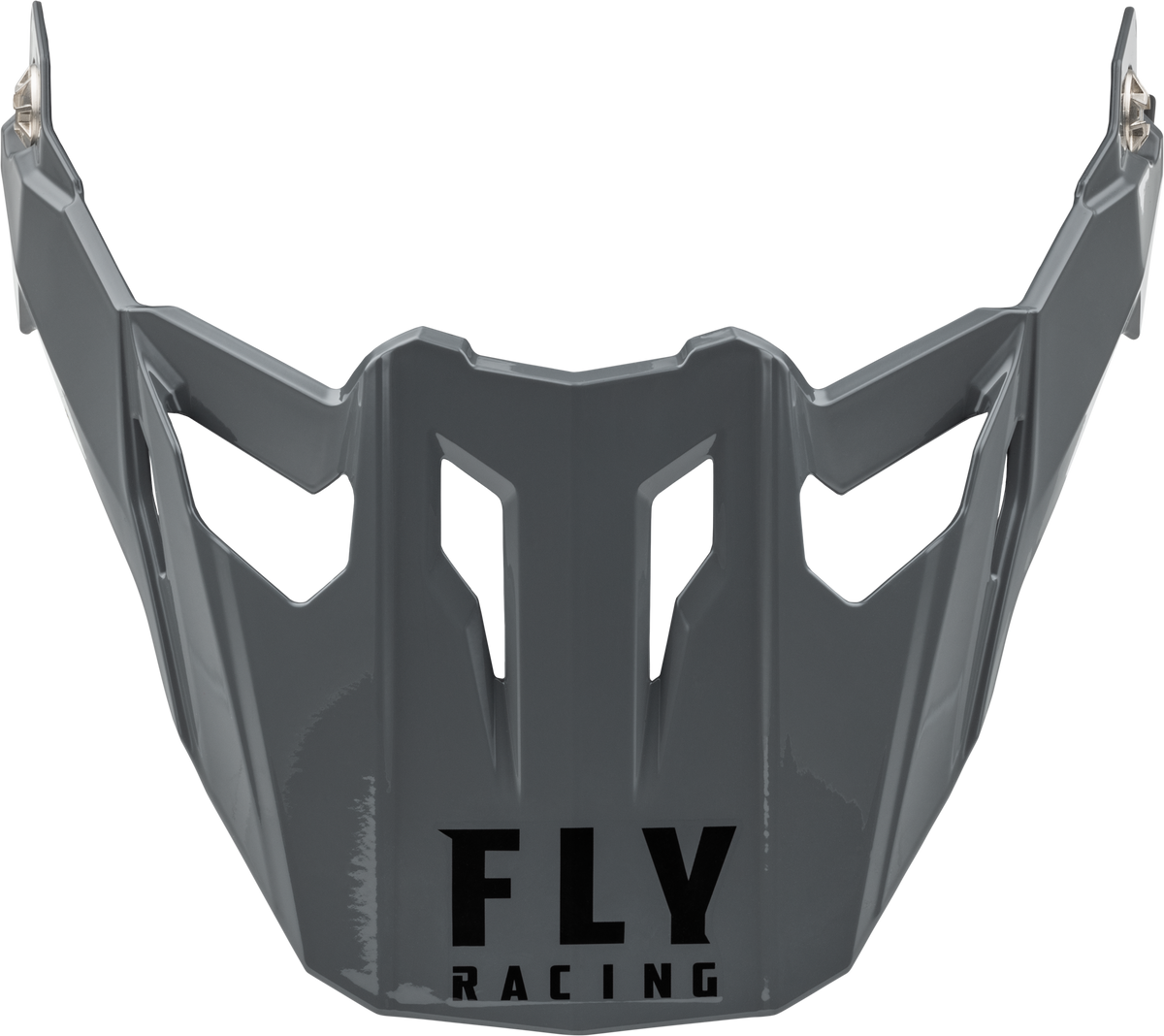 Trekker Solid Helmet Visor Grey - 73-7039 - Fly Racing