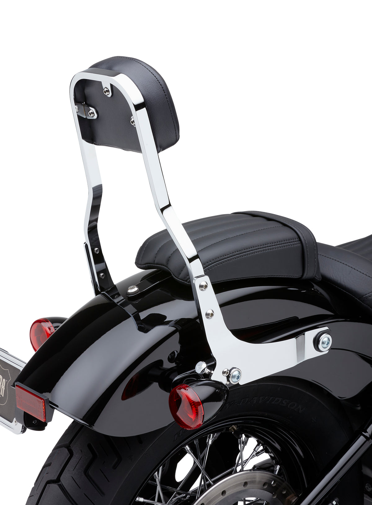 Detachable Backrest Short Chrome Flde/Flsl/Fxbb 18-24 - 82-96120 - Cobra