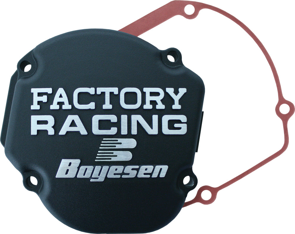 Factory Racing Ignition Cover Black - 59-7405B - Boyesen