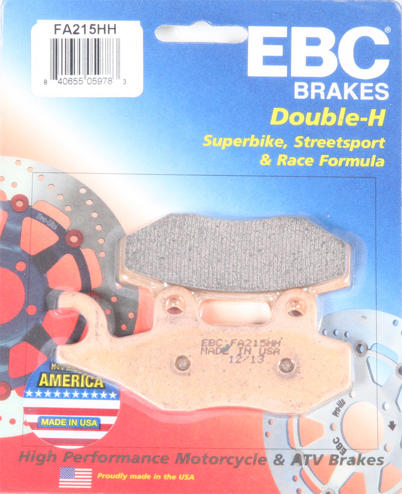 Brake Pads - 15-215H - EBC Motorcycle Brakes