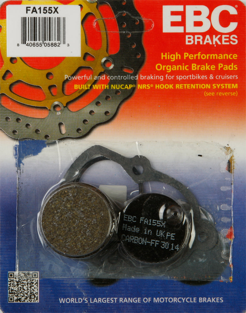 Brake Pads - 15-155X - EBC Motorcycle Brakes
