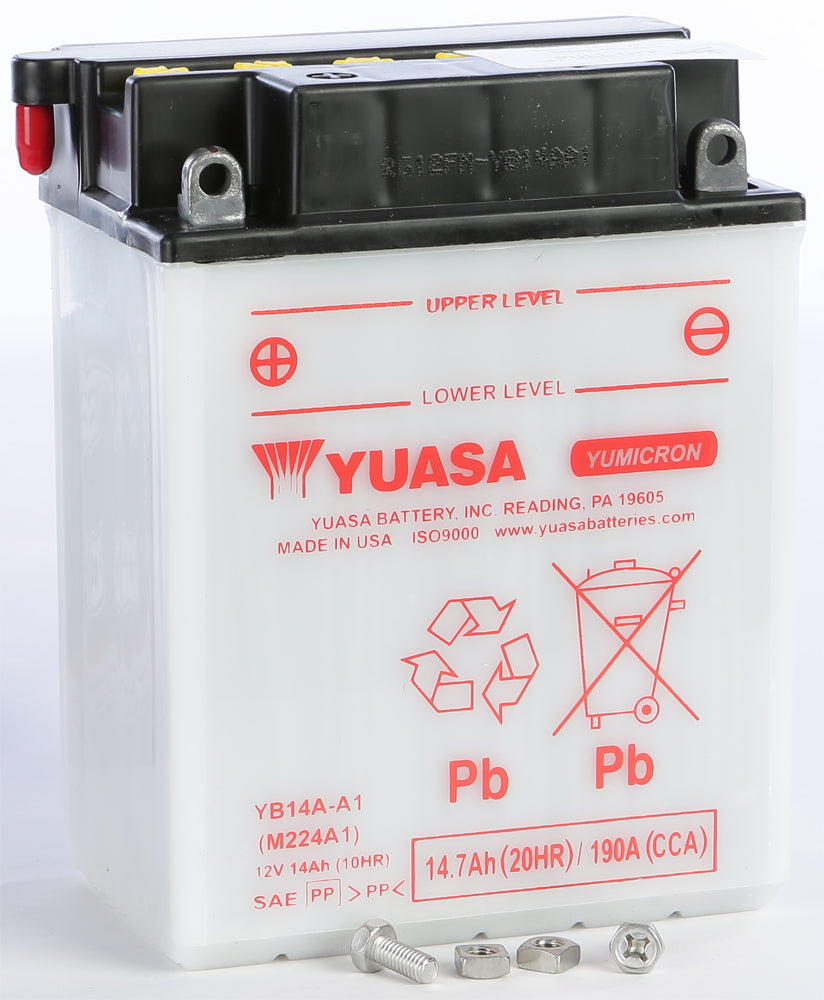 Battery Yb14a-A1 Conventional - 49-1864 - Yuasa