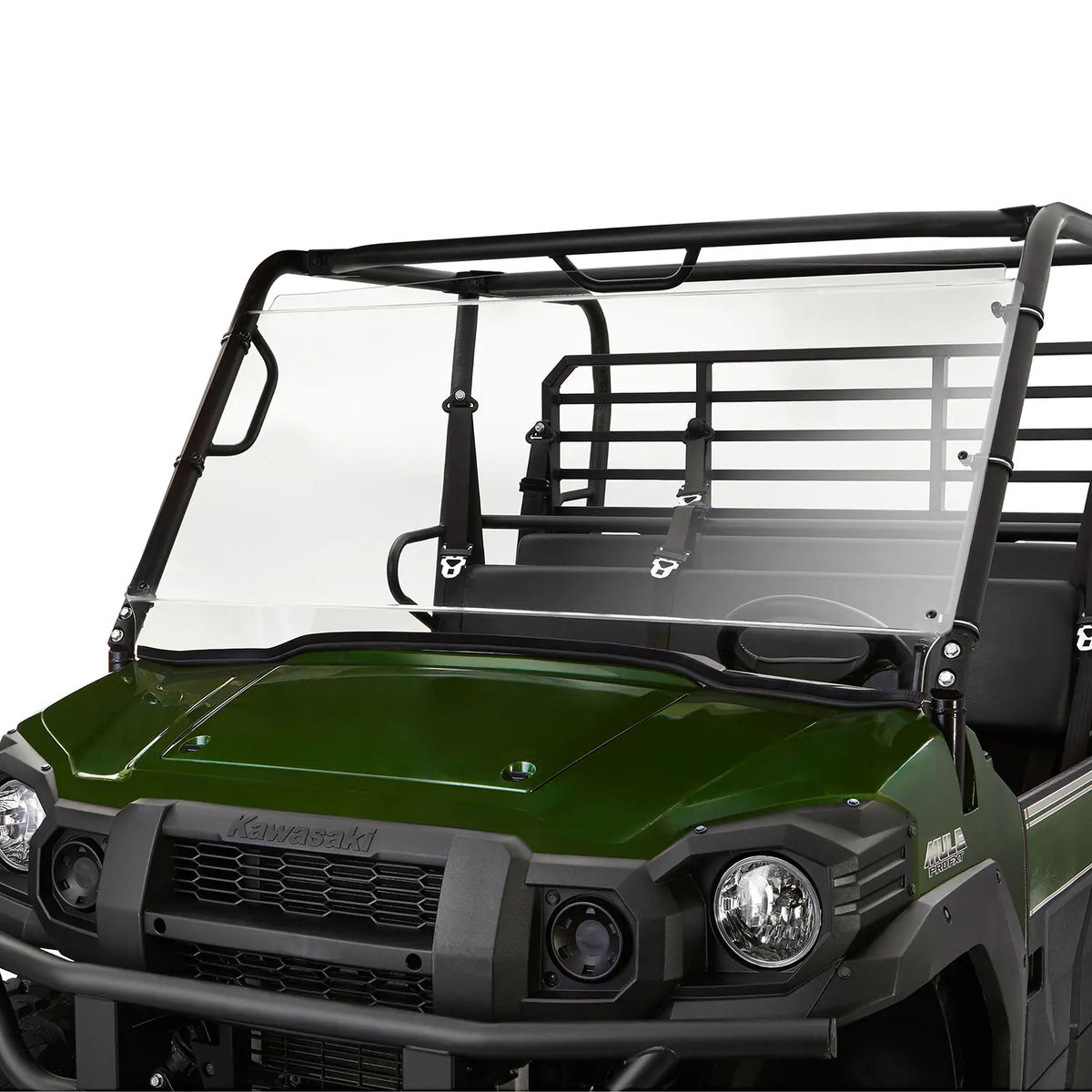 Poly Front Windshield Full Fixed Kaw - 61-2524 - Kolpin