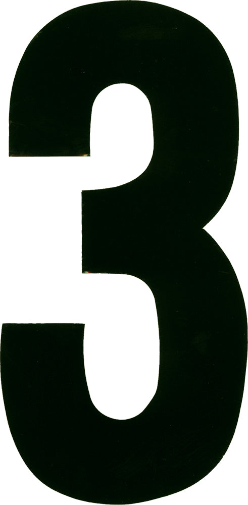 #3 4" White Extreme Digits 3/Pk - 09-6243 - Dirt Digits