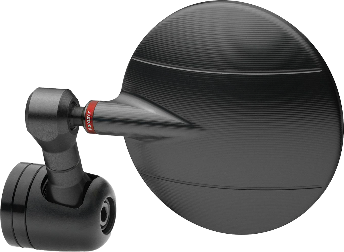 Mirror Spy-R 80mm Black Each - 58-BS285B - RIZOMA