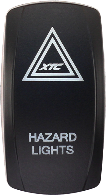 Dash Switch Rocker Face Hazards - 630-1054 - XTC POWER PRODUCTS