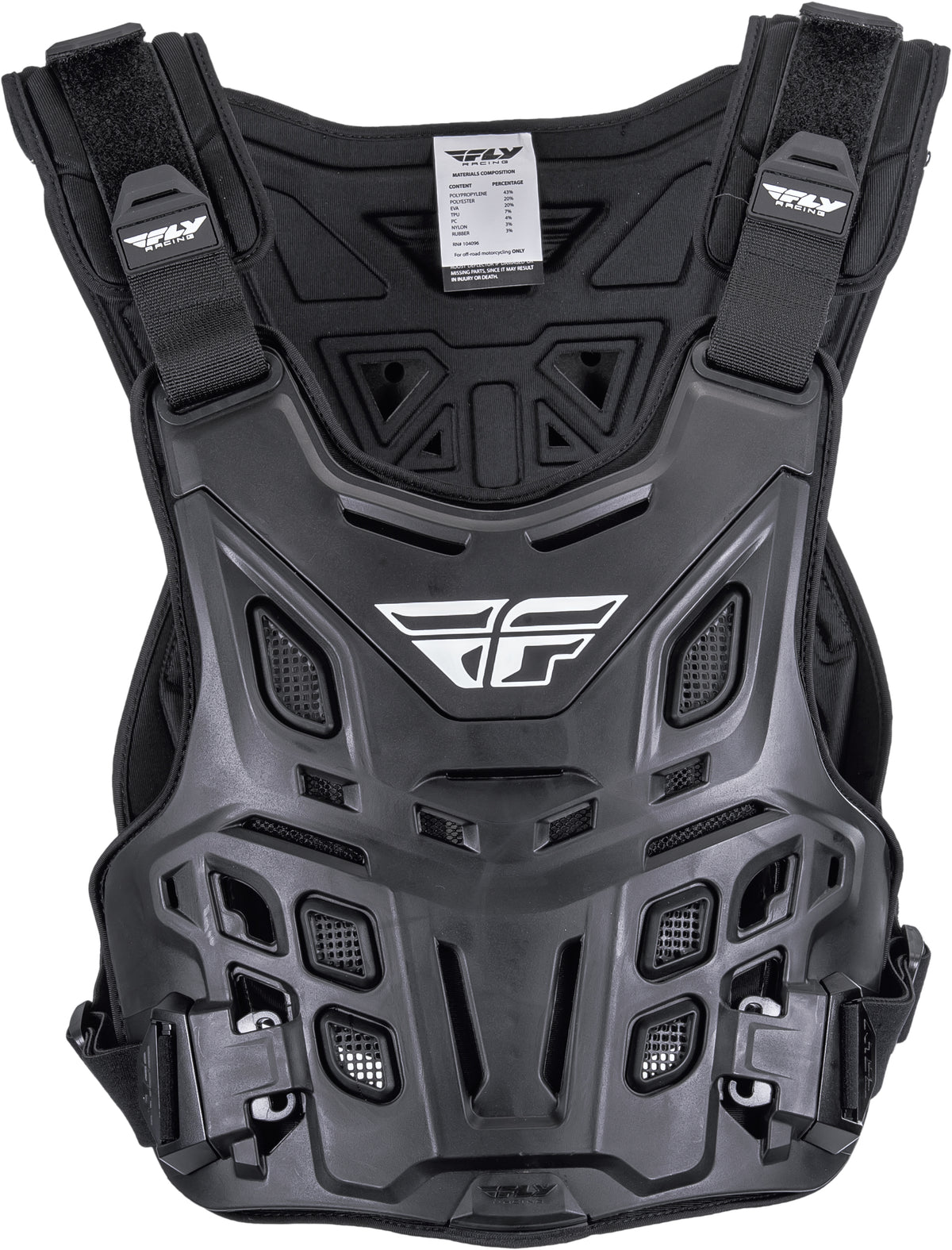 Revel Race Roost Guard Black - 36-16041 - Fly Racing