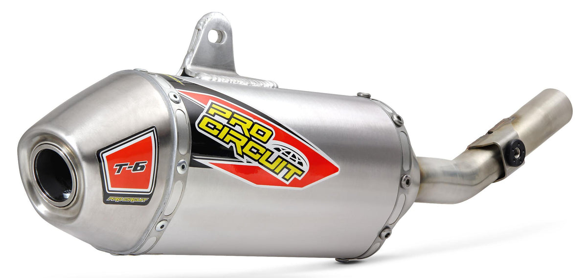 T-6 Stainless Slip-On Silencer Kaw - 794-1637 - Pro Circuit