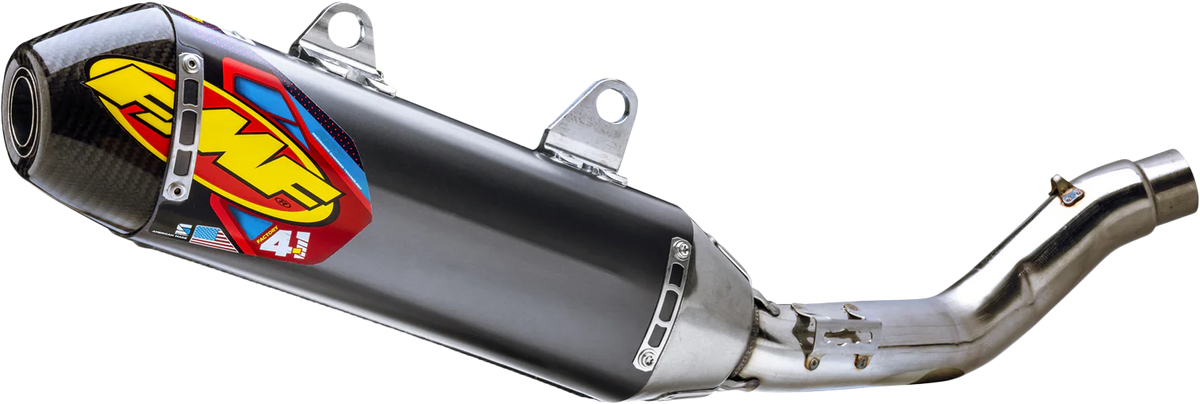 Factory 4.1 Rct Slip-On Stainless W/ Carbon Cap - 79-045713 - FMF Racing