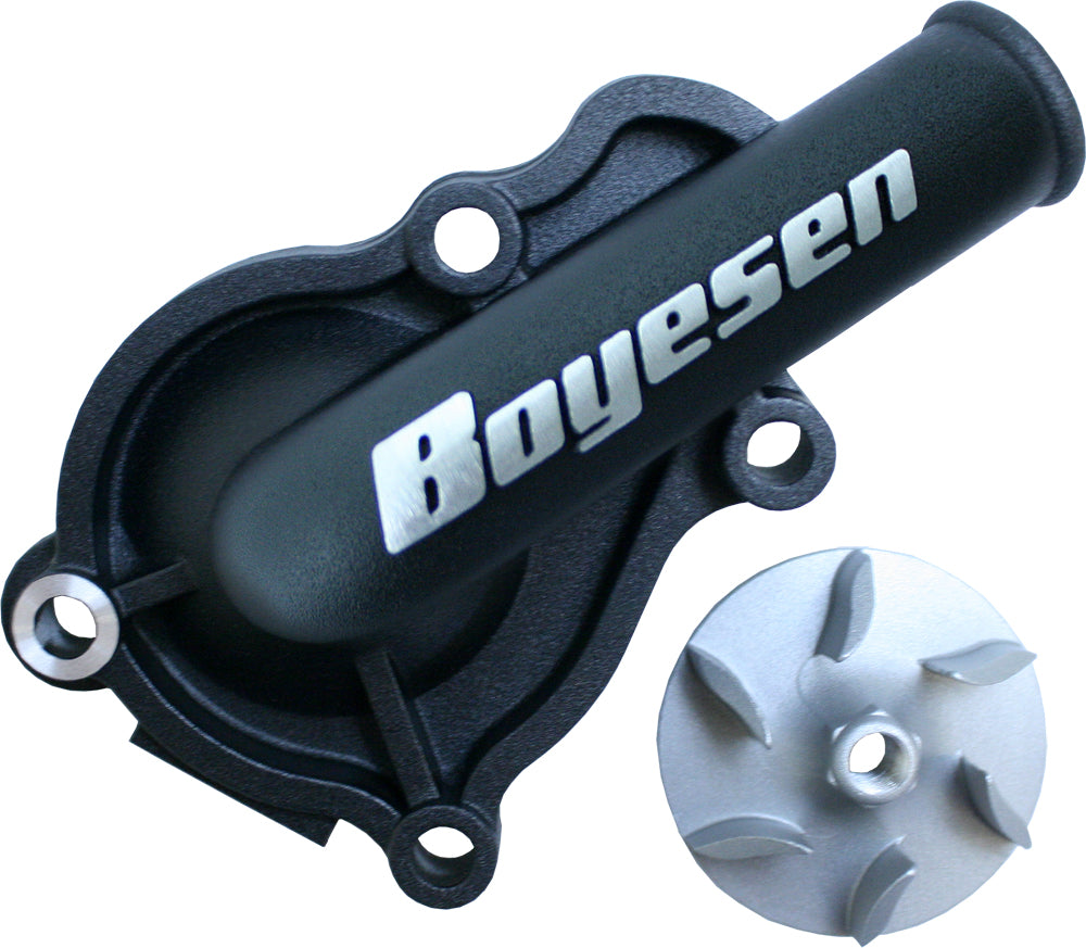 Waterpump Cover & Impeller Kit Black - 59-8609B - Boyesen