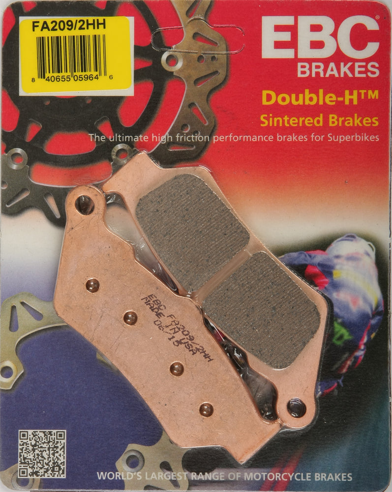 Brake Pads - 15-209/2H - EBC Motorcycle Brakes