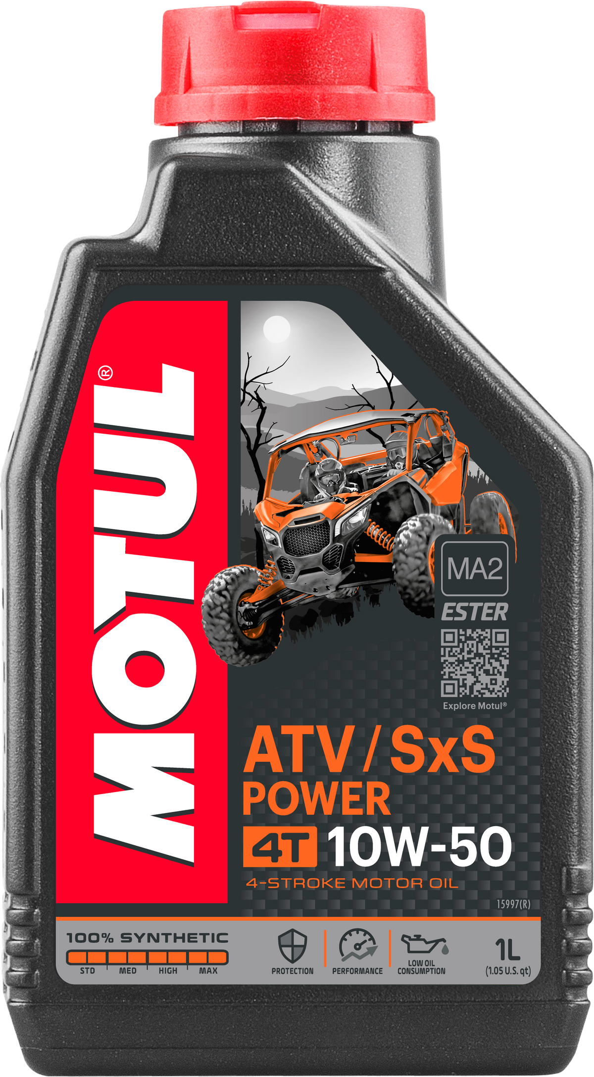 Atv/Sxs Power 4t 10w50 1lt - 82-2186 - Motul