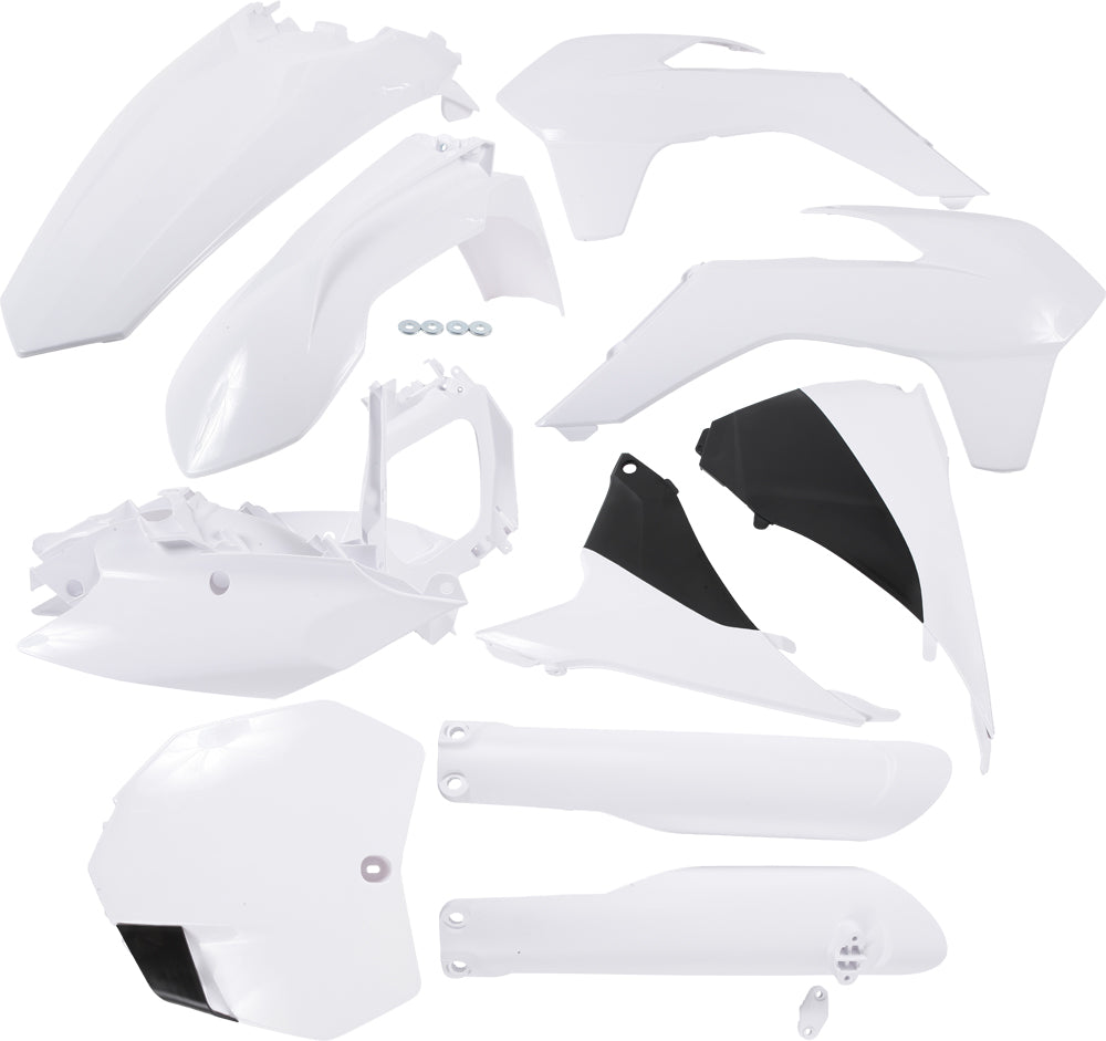 Full Plastic Kit White - 24030-90002 - Acerbis