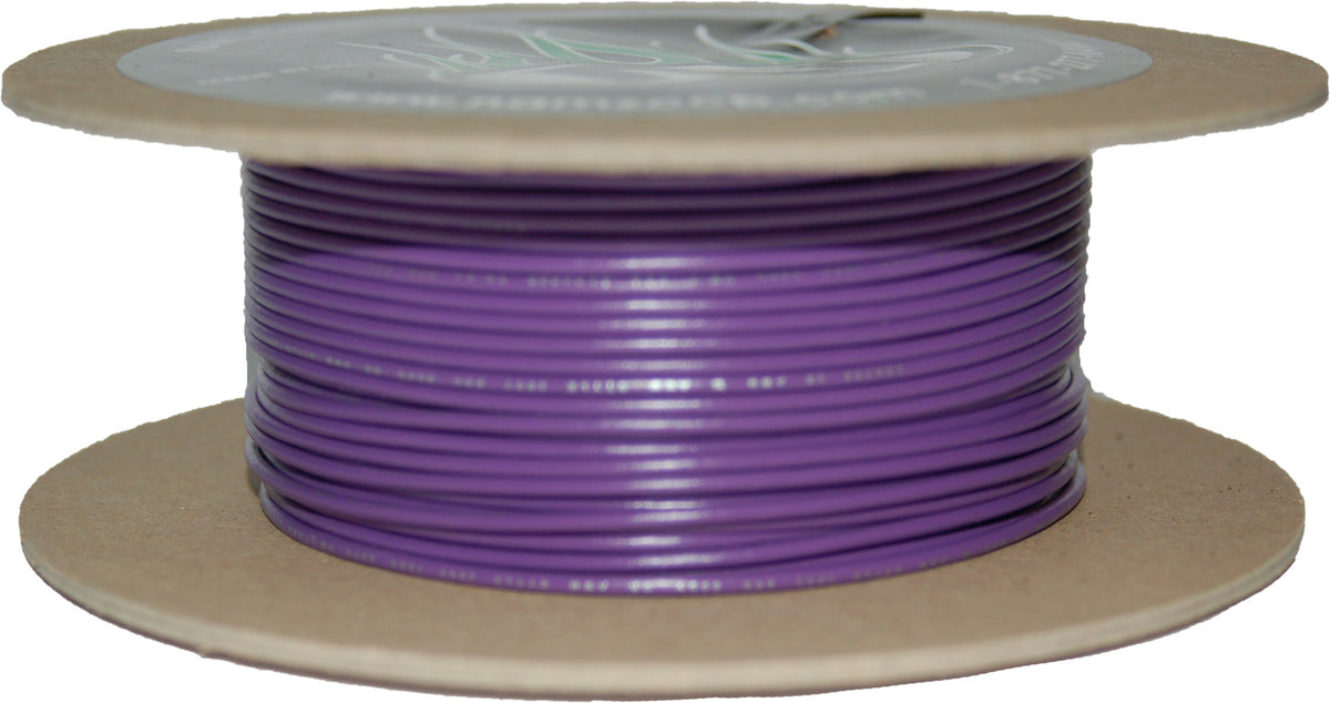 #18-Gauge Violet 100' Spool Of Primary Wire - 850-08951 - Namz