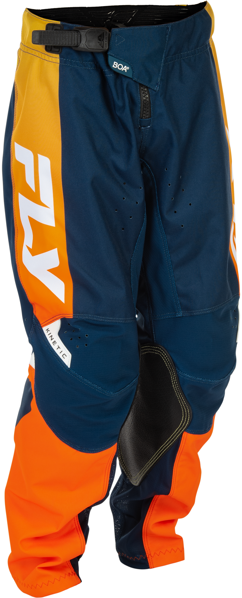 Youth Kinetic Pants Navy/Orange Sz 26 - 379-43426 - Fly Racing