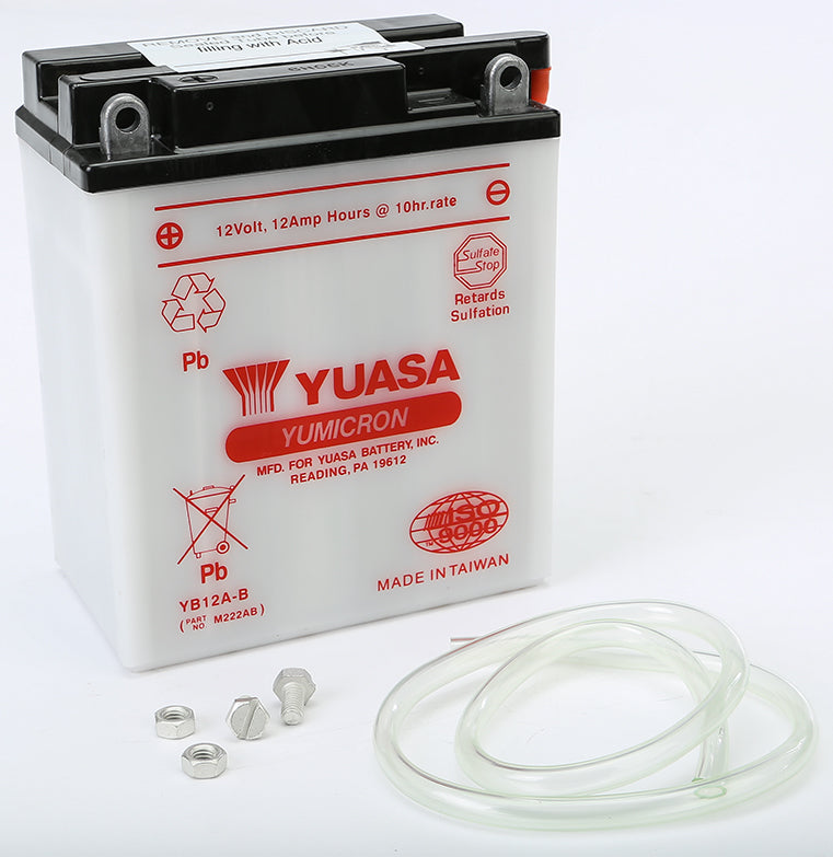 Battery Yb12a-B Conventional - 49-1896 - Yuasa