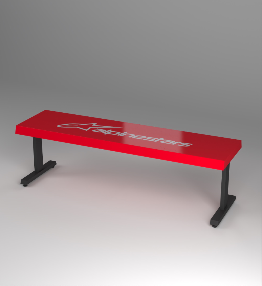 Bench 4'10"X1'4"X1'4" - 482-BENCH2024 - alpine star
