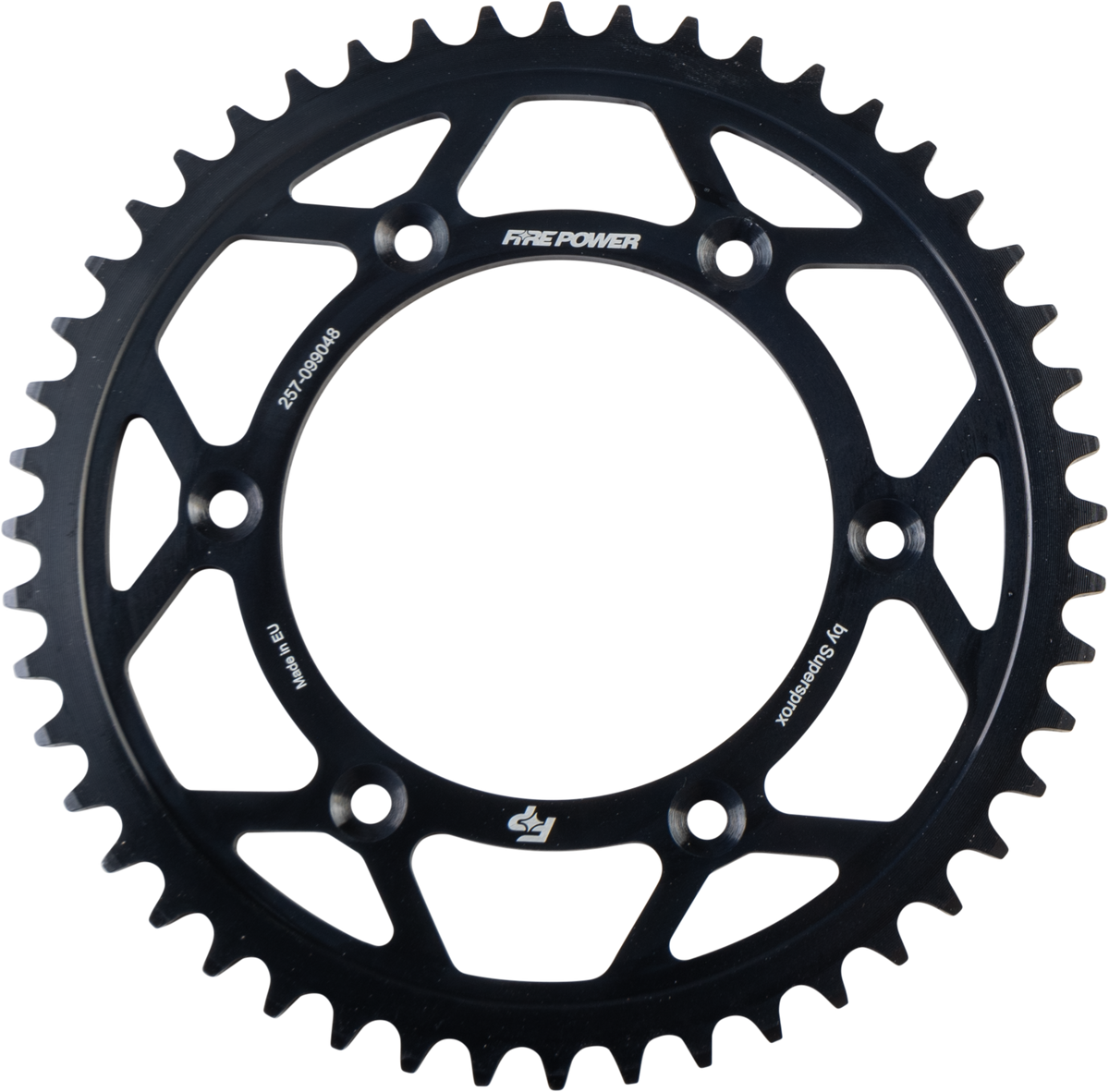 Rear Sprocket Steel 48t Blk - 257-099048 - Fire Power